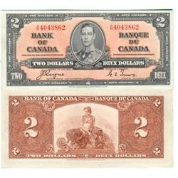 1937 Bank of Canada $2-AU