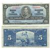 Image 1 : 1937 Bank of Canada $5-CCGS F15