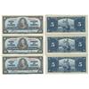 Image 1 : 1937 Bank of Canada $5 Run-CCGS AU58/UNC63