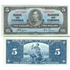 Image 1 : 1937 Bank of Canada $5-CCGS Unc63