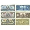 Image 1 : "1937 Bank of Canada $5, $10& $20VG/VF+"