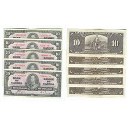 1937 Bank of Canada $10's-EF