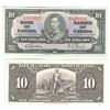 Image 1 : 1937 Bank of Canada $10-Unc