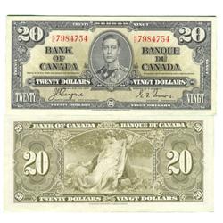 1937 Bank of Canada $20-EF