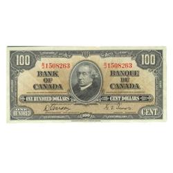 1937 Bank of Canada $100-CCGS EF45