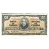 Image 1 : 1937 Bank of Canada $100-EF