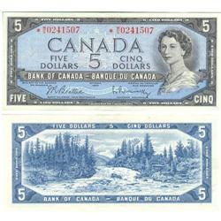 1954 Bank of Canada *$5-EF