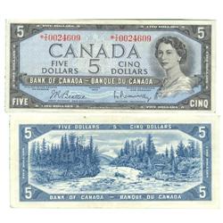 1954 Bank of Canada*$5-aEF