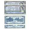 Image 1 : 1954 Bank of Canada $5 Pair - Unc