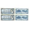 Image 1 : 1954 Bank of Canada $5 Pair - Unc