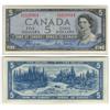 Image 1 : 1954 Bank of Canada $5 Devil Face-CCGS AU50