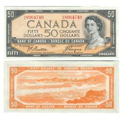 1954 Bank of Canada $50-EF+