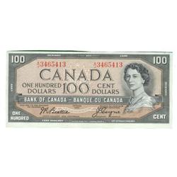 1954 Bank of Canada $100-AU