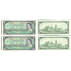 1967 Bank of Canada $1's-Error