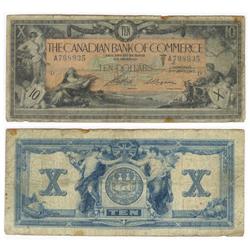 1917 Canadian Bank of Commerce $10-VG