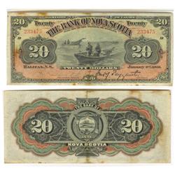 1903 Bank of Nova Scotia $20 - VF