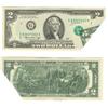 Image 1 : 1976 USA Federal Reserve $2 Cutting Error