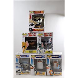 LOT OF 6 ASSORTED FUNKO POPS-  VARIETY PACK;