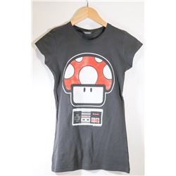WOMEN'S NES RED MUSHROOM T-SHIRT XS