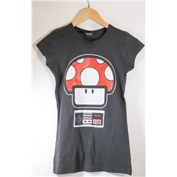 WOMEN'S NES RED MUSHROOM T-SHIRT XS