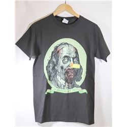ZOMBIE FRANKLIN MEN'S T-SHIRT SMALL