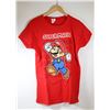 Image 1 : WOMEN'S SUPER MARIO RED T-SHIRT MEDIUM