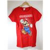 Image 1 : WOMEN'S SUPER MARIO RED T-SHIRT MEDIUM