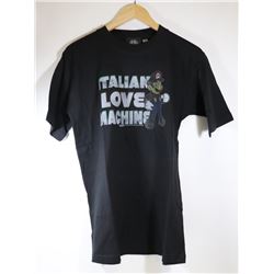MARIO ITALIAN LOVE MACHINE MEN'S T-SHIRT SMALL