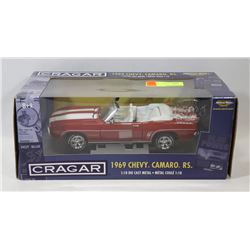 CRAGAR DIE CAST 1:18 SCALE LTD EDITION 1969 CHEVY