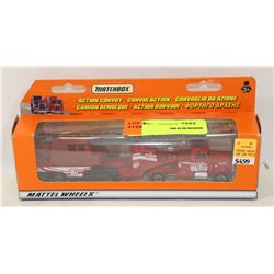 MATCHBOX DIE CAST ACTION CONVOY "MATTEL WHEELS"