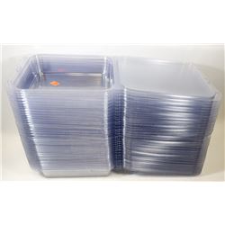 STACK OF NEW DISPLAY TRAYS FOR ACTION FIGURES, ETC