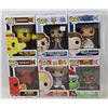 Image 1 : LOT OF 6 ASSORTED FUNKO POPS; VARIETY PACK;