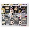 Image 1 : LOT OF 6 ASSORTED FUNKO POPS; ROCK VARIETY PACK;