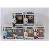 Image 1 : LOT OF 6 ASSORTED FUNKO POPS; GOT VARIETY PACK;