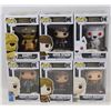 Image 1 : LOT OF 6 ASSORTED FUNKO POPS; GOT VARIETY PACK;