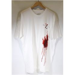MEN'S WORLD WAR Z WHITE T-SHIRT XL
