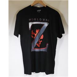 MEN'S WORLD WAR Z BLACK T-SHIRT L