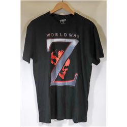 MEN'S WORLD WAR Z BLACK T-SHIRT XL