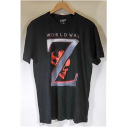 MEN'S WORLD WAR Z BLACK T-SHIRT S