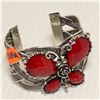 Image 1 : WOMEN'S RUBY STYLE OVERSIZED BUTTERFLY CUFF