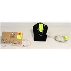BUNDLE OF 3 NEW WOMEN'S JEWELRY PIECES;