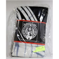 JOHNNY CASH FLEECE THROW BLANKET