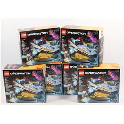 CASE OF 129 PIECE LEGO OVERWATCH SETS