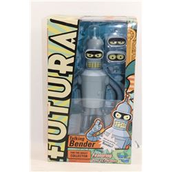 FUTURAMA TALKING BENDER COLLECTORS FIGURINE