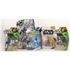 Image 1 : BOX OF STAR WARS FIGURINES/ COLLECTIBLES & 2