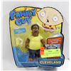 Image 1 : FAMILY GUY CLEVELAND ACTION FIGURE (NIB)