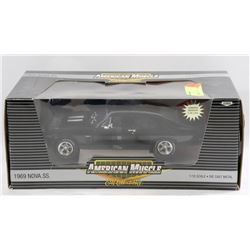 AMERICAN MUSCLE DIE CAST 1:18 SCALE 1969