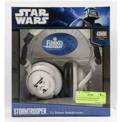 STAR WARS STORMTROOPER HEADPHONES FROM FUNKO