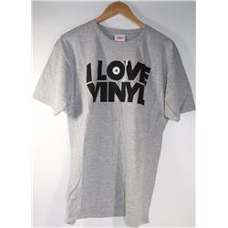 MEN'S I LOVE VINYL T-SHIRT XL