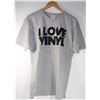 Image 1 : MEN'S I LOVE VINYL T-SHIRT XL